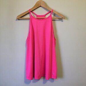 Old Navy Hot Pink Thin Strap Racerback Tank Top Medium